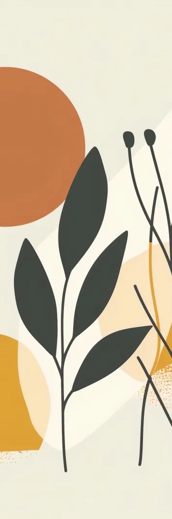 Poszter 30,5x91,5cm Botanikus nyomás