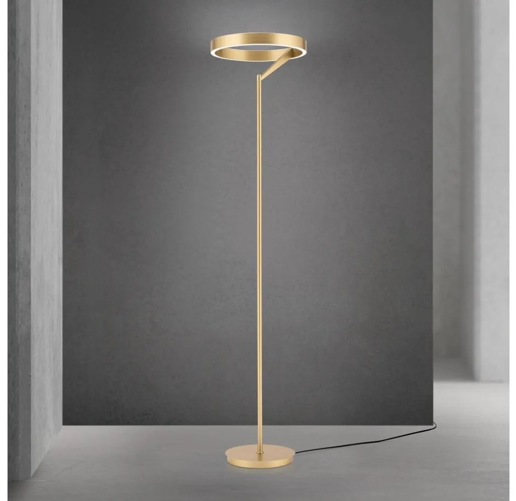 Orion - LED fényerőszabályozható állólámpa KOLK LED/40W/230V 2700/4000K arany