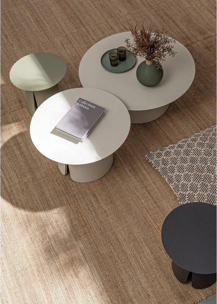 Alumínium kerek kerti kisasztal ø 45 cm Bryan – Bizzotto