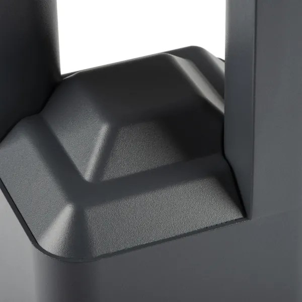 Kanlux 36552 - PEVO kültéri fali lámpatest 1xGX53/11W/230V IP44 antracit