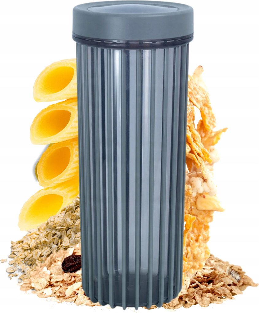 Nagy Konyhai Tároló Befőttesüveg 1,7 l Tészta Zabpehely