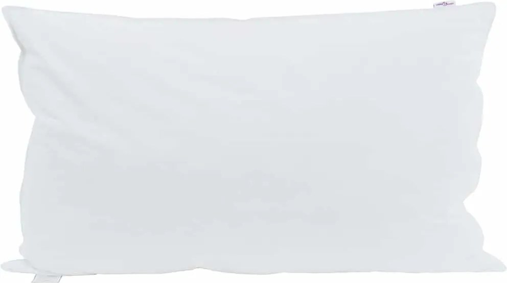 vidaXL Párna párnával 2 pcs Fehér 40 x 80 cm Toll