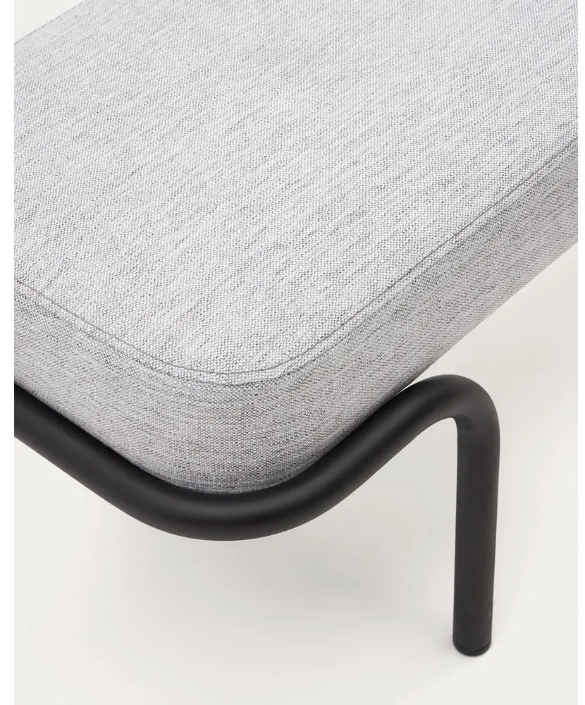 Világosszürke pad Compo – Kave Home