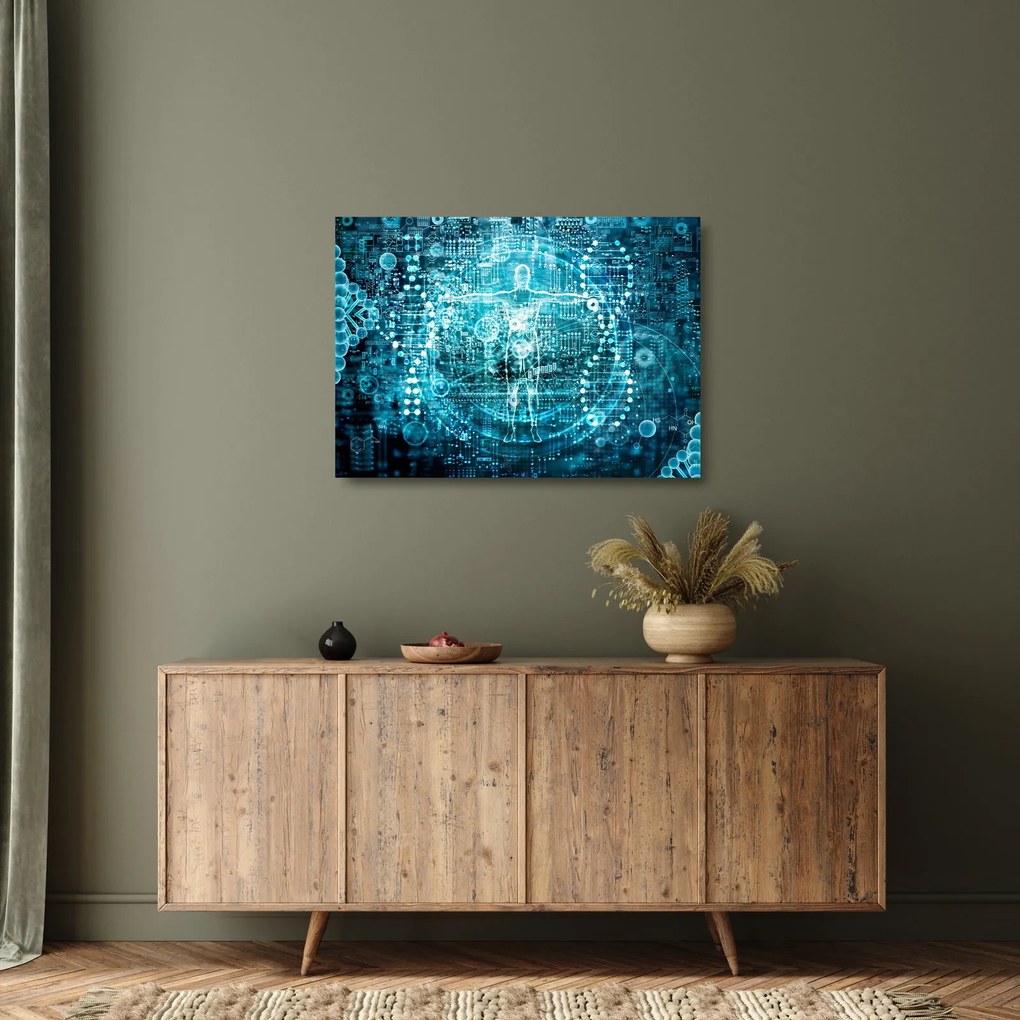 Kép - Genetika (üvegen) (70x50 cm)