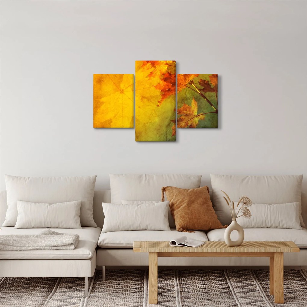 Kép - Őszi levelek (90x60 cm)