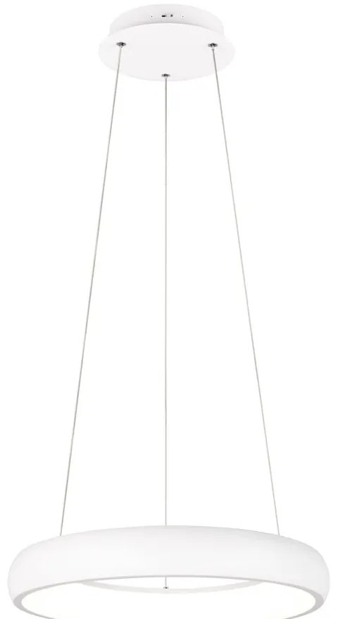 Fehér LED dimmelhető függőlámpa fém búrával ø 46 cm Cardona – Trio