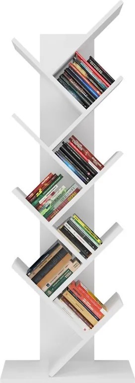 Funny dekorpolc, könyvespolc, fehér