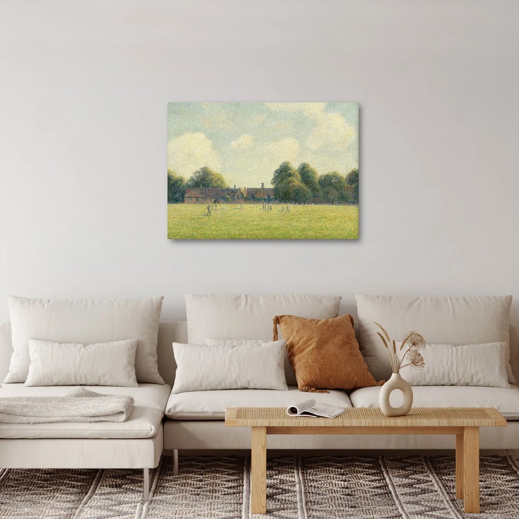 Kép - Camille Pissarro, Hampton Court Green, reprodukciók (70x50 cm)