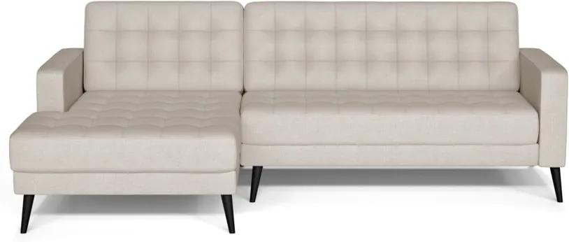 Boston krémszínű kanapé, bal oldali kivitel - Prêt à Meubler Classics