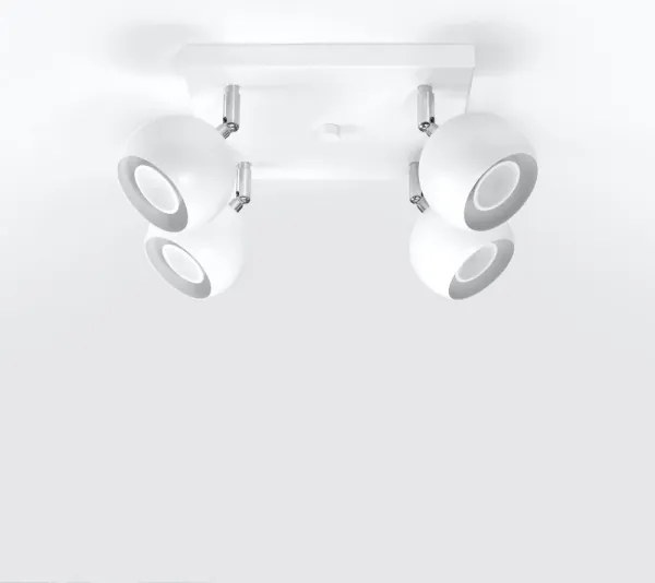 Sollux SL.0440 - Mennyezeti spotlámpa OCULARE 4xGU10/10W/230V