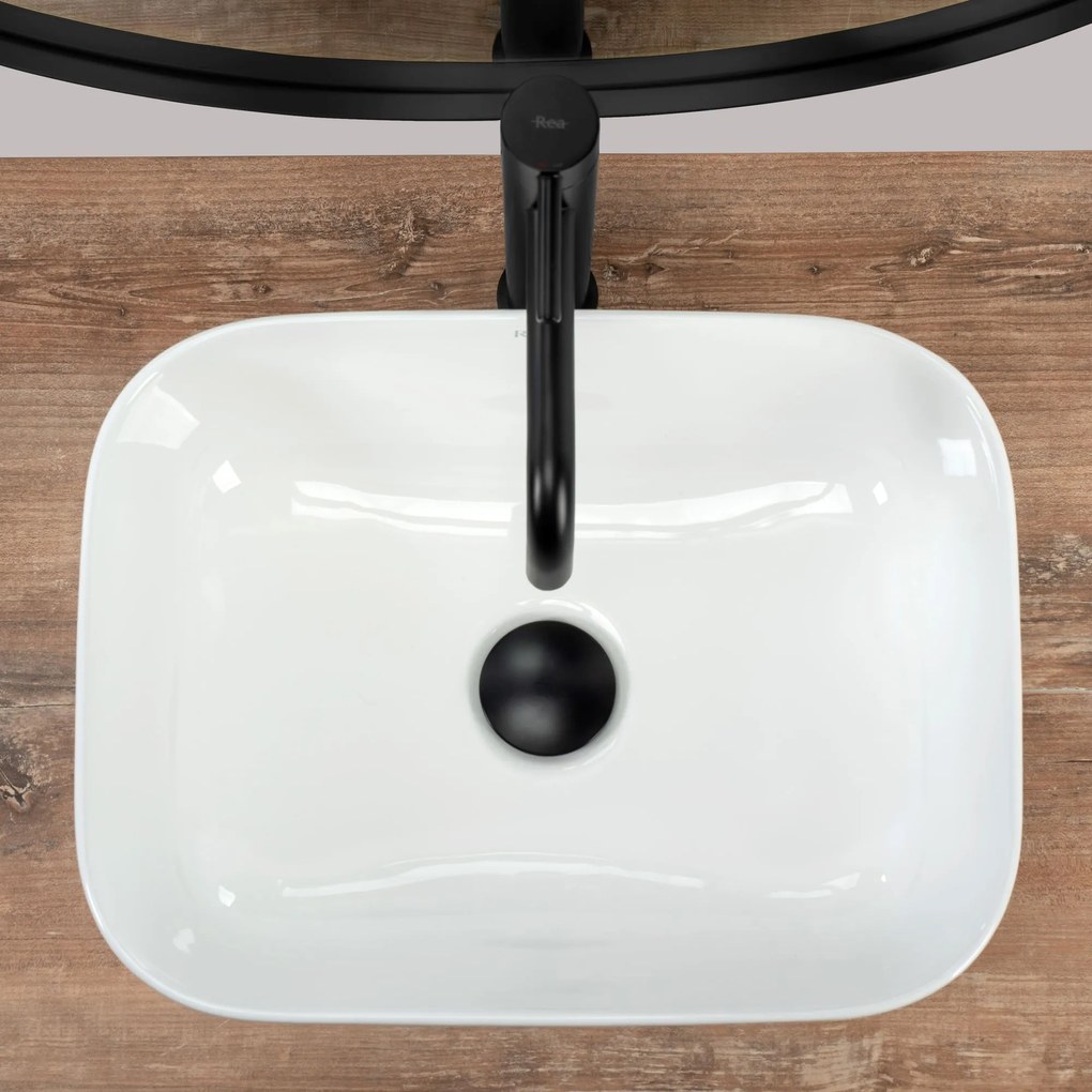 Pultos mosdókagyló Rea Demi Mini White