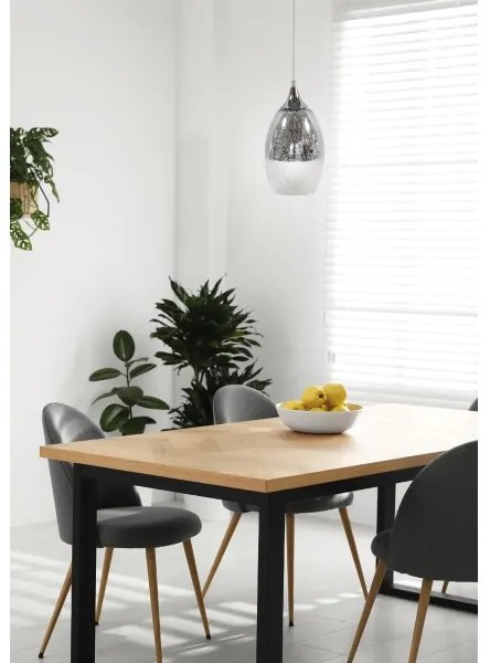 Csillár zsinóron CELIA 1xE27/60W/230V