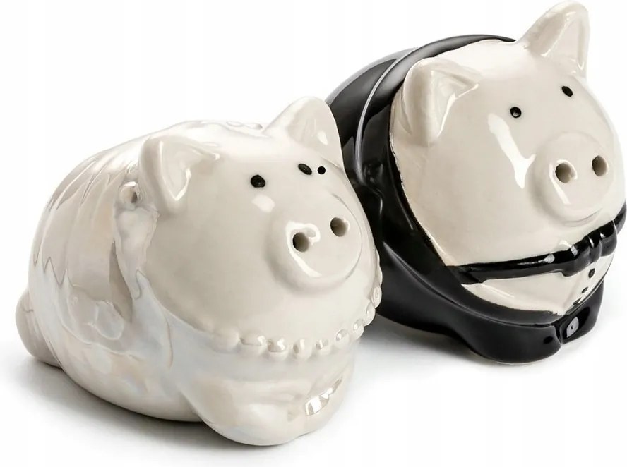 elegáns kerámia malac fűszerek ajándék kütyü dekoráció