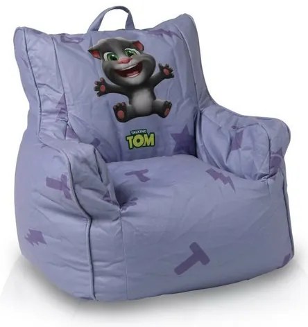 Babzsák fotel Tom TiaHome - lila