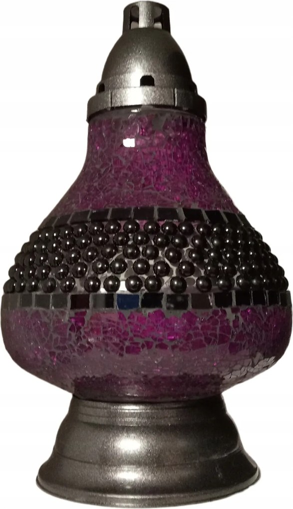 Műanyag Mécses Lámpás Karafa Koral Fialett (Lila)