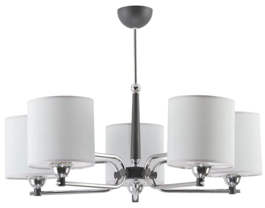 Jupiter 1408 - TW 5 G - Csillár rúdon TWINGO 5xE27/60W/230V