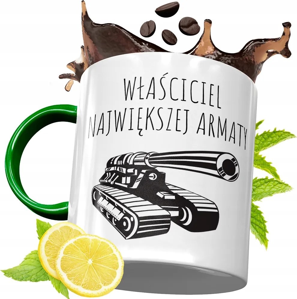 Zöld Vicces Bögre Születésnapi Ajándék fényképes nyomtatással