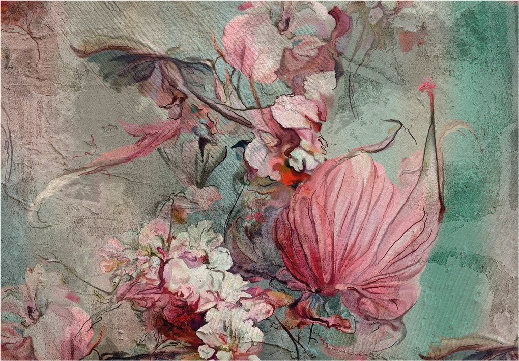 Fotótapéta Virágos Provence Szimfónia Csokor Elegancia 368x254 +ragasztó