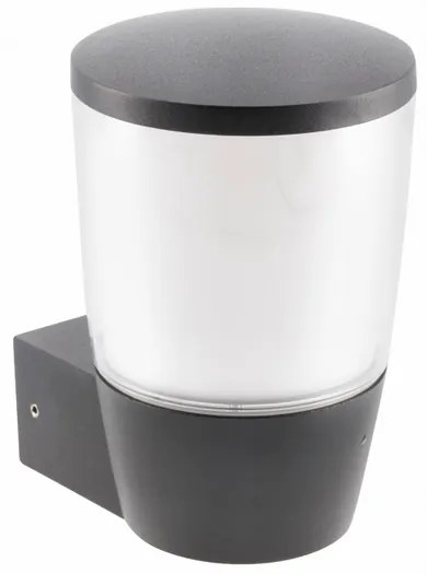 Lámpa Kerti lámpatest TORO-AU, E27, MAX.15W, IP54, AC220-240V, 50-60Hz, falra szerelhető, fekete