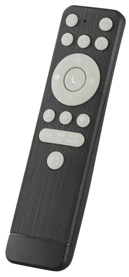 Brilliant - GAIANO LED/48W/230V RGBW mennyezeti ventilátor fekete +DO