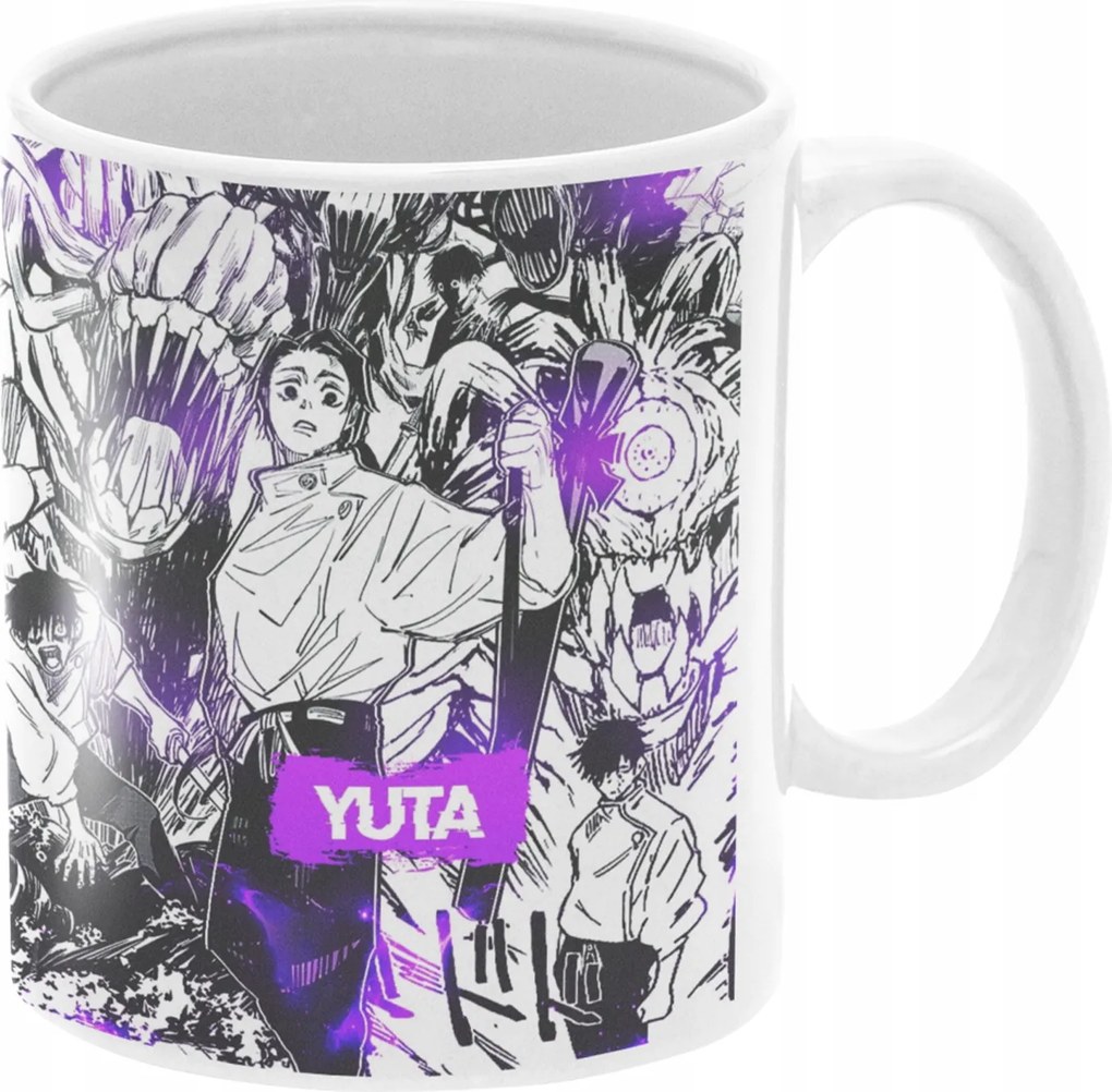 Yuta Jujutsu Kaisen Jjk Anime Manga Bögre Ajándék 330ml Csomagolás