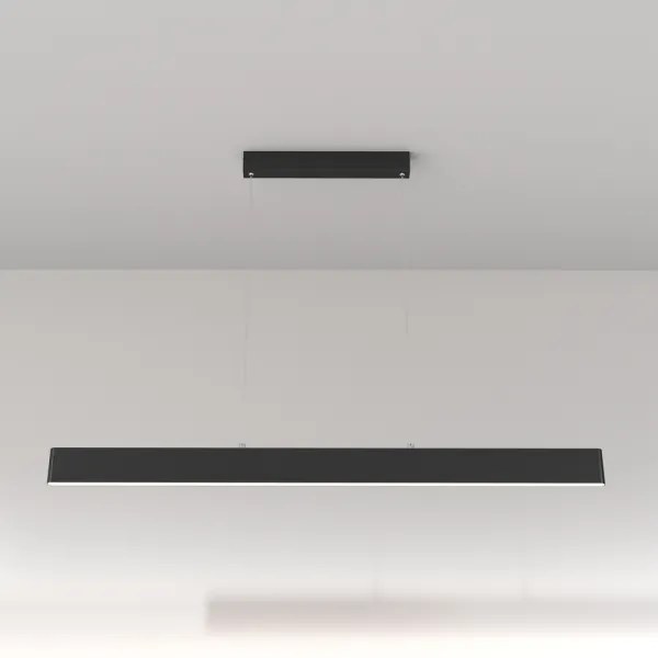 Maytoni P010PL-L30B4K- LED Csillár zsinóron STEP LED/30W/230V 4000K 118,5 cm fekete