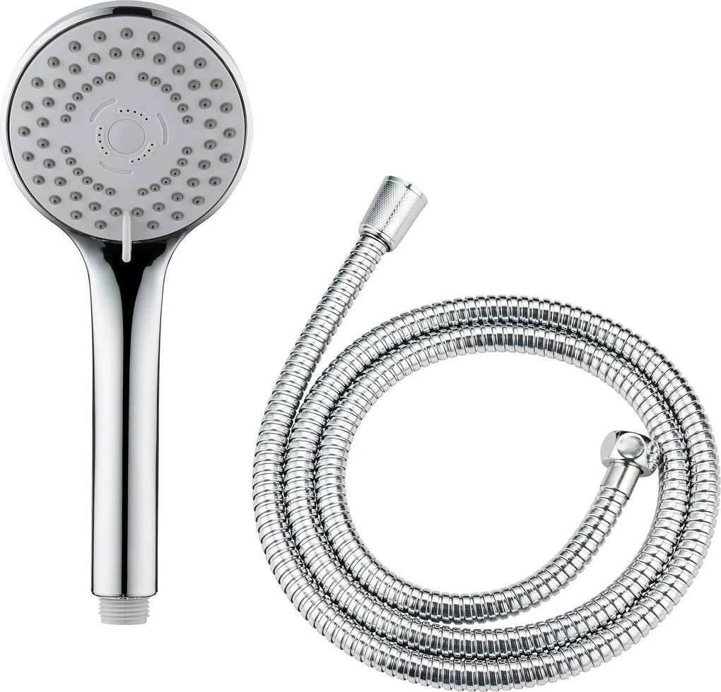 Zuhanyszett Fülhallgató 5 Üzemmód Tömlő 150 CM Krómozott