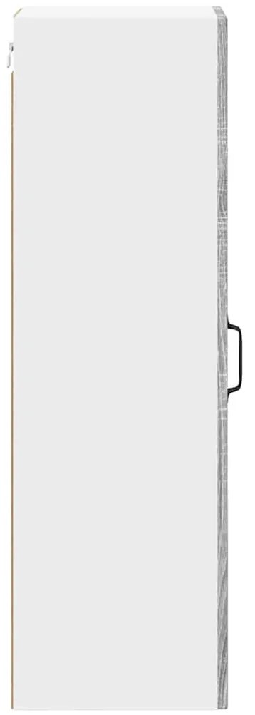 Fali konyhaszekrény Szürke Sonoma 30 x 31 x 100 cm Faanyag