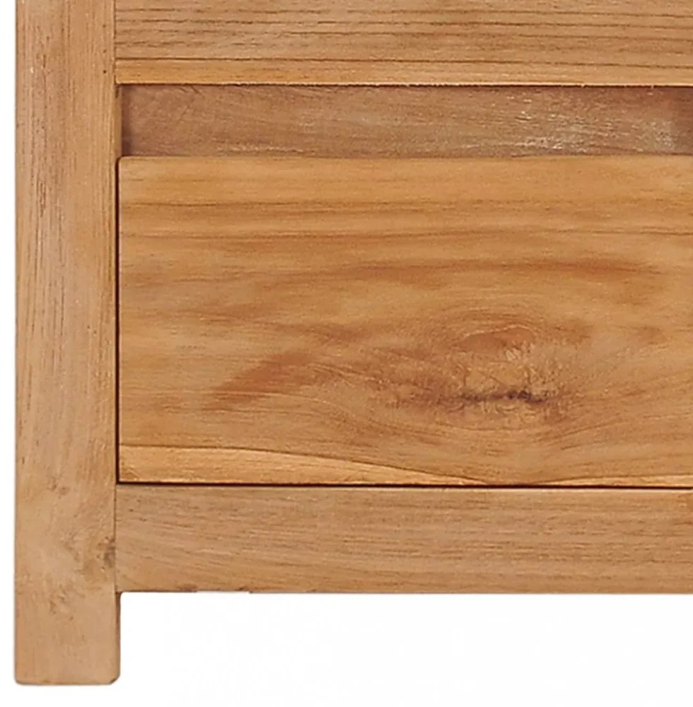 tömör tíkfa TV-szekrény 115 x 30 x 35 cm