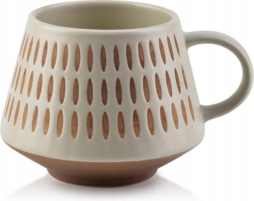 Porcelán bögre Lotta Cosmo 400 ml bézs