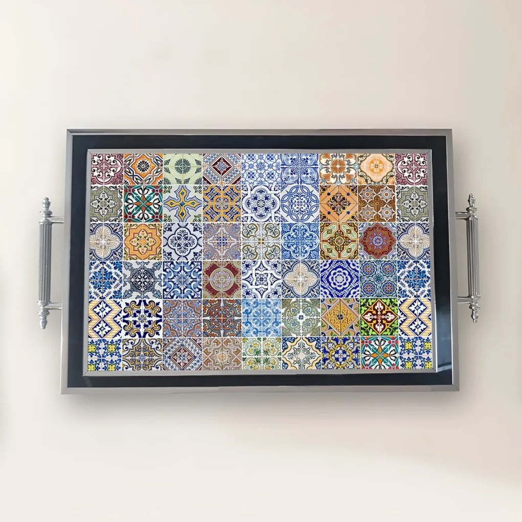 Üveg tálca, 38×24 cm – TPG9894