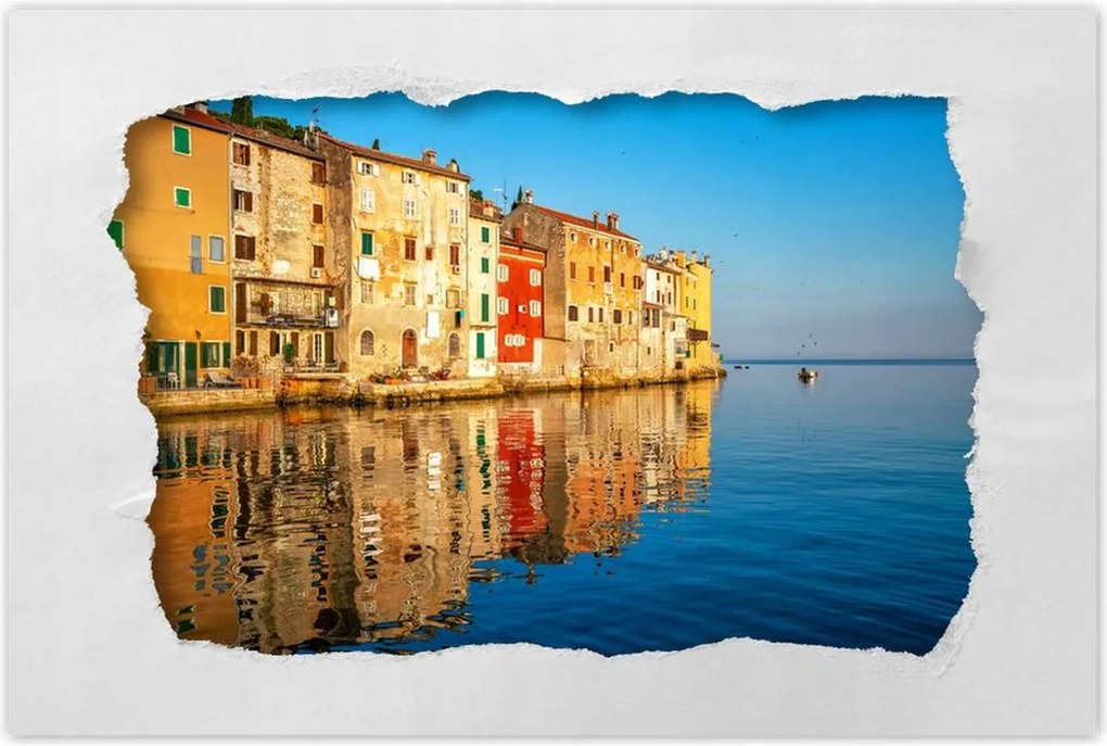 Poszterek 90x60 Rovinj óvárosa