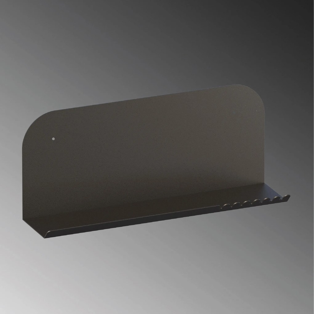 Fali polc Long Pouch - Fekete
