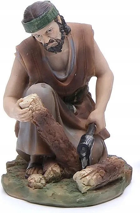 Betlehem Figura "Favágó férfi" 20cm magas figurákhoz