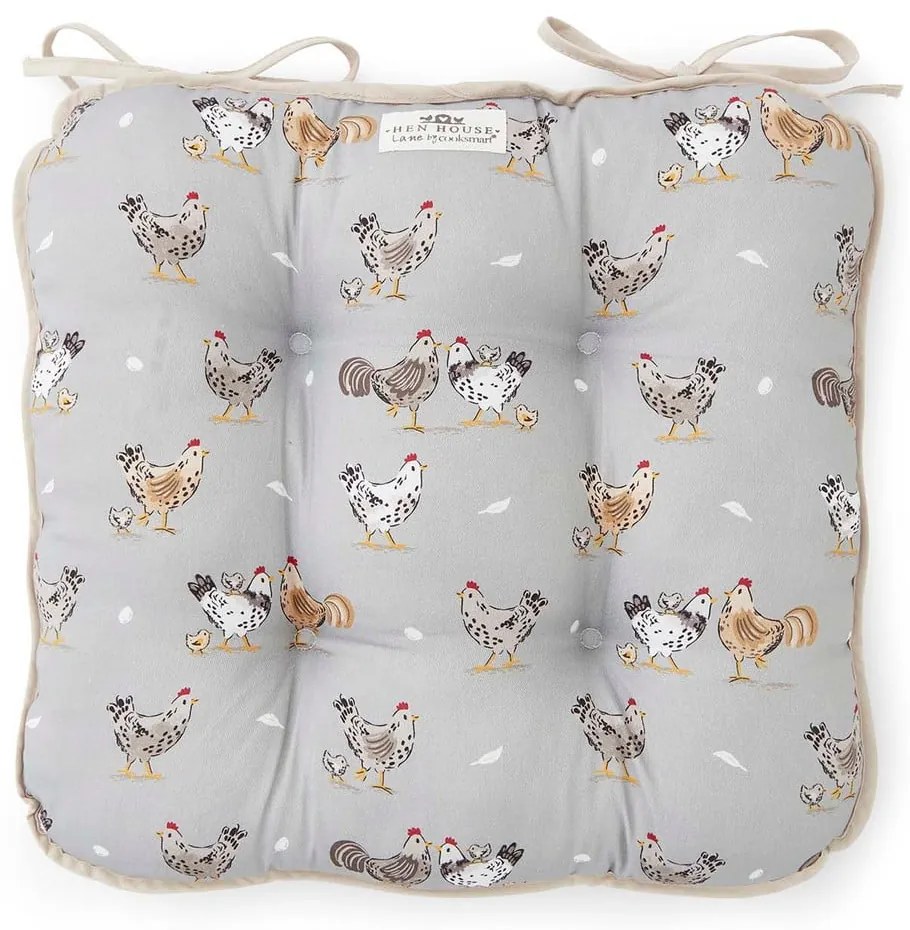 Pamut székpárna 36x34 cm Hen House – Cooksmart ®