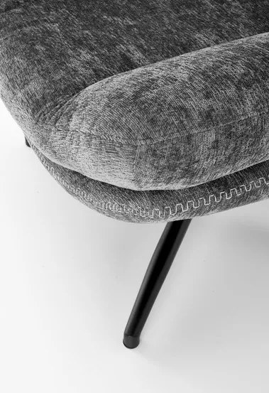 Dario fotel lábtartóval és hintázó funkcióval szürke