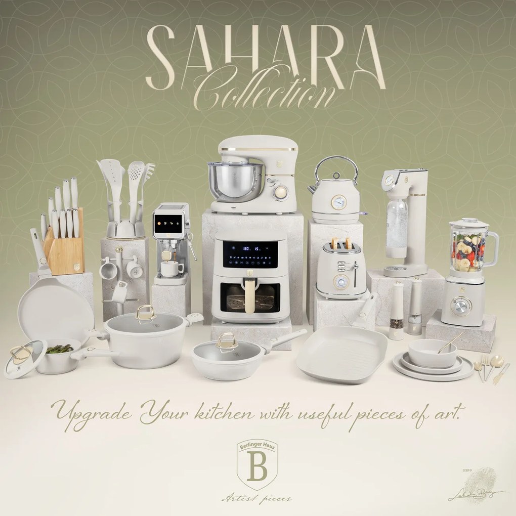 Berlinger Haus szilikon nyújtólap 62*42 cm matt krém Sahara Collection