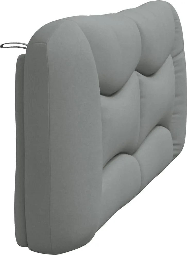 világosszürke szövet fejtámla párna Hvar 193 cm