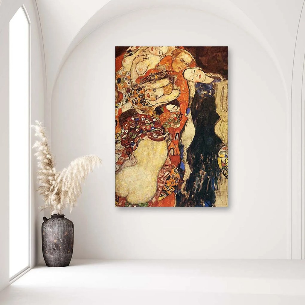 Gario Vászonkép Menyasszony - Gustav Klimt, reprodukció Méret: 60 x 90 cm