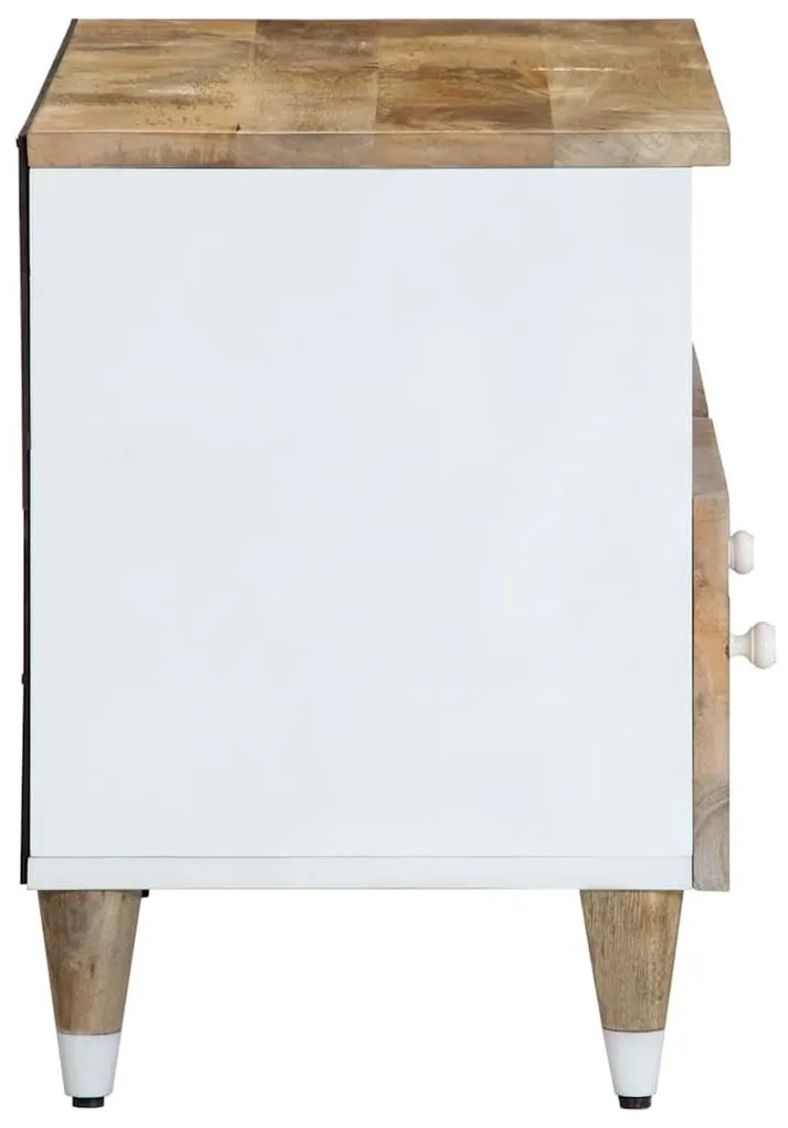 tömör mangófa TV-szekrény70x33,5x46 cm