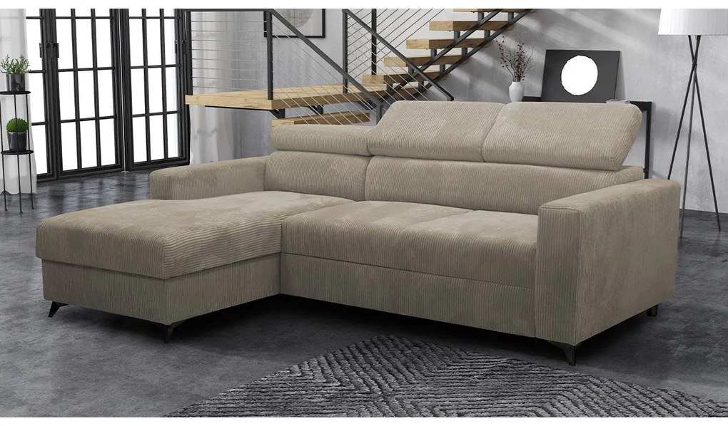 Sarokkanapé Laviosuna Premium (bézs) (tárolóhellyel) (B). 1105139