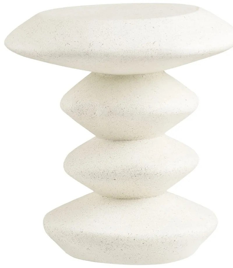 Kő kerek tárolóasztal ø 36 cm Blackburn – House Nordic