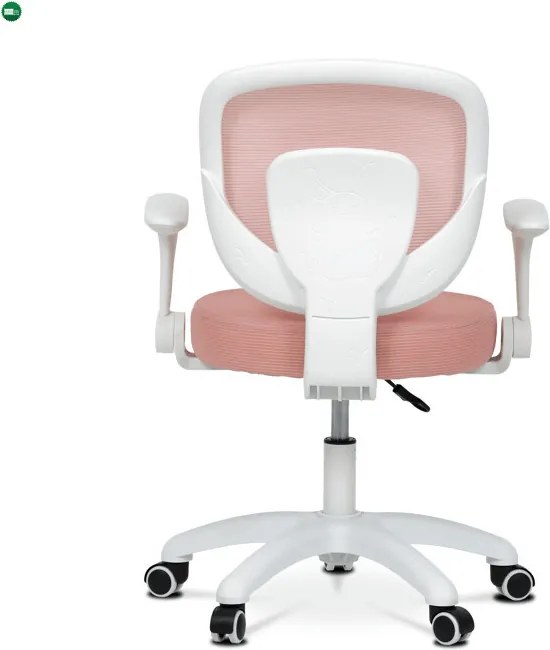 Gyerek Forgószék, Magasságállítás, Rózsaszín Hálós. KA-K1062 PINK