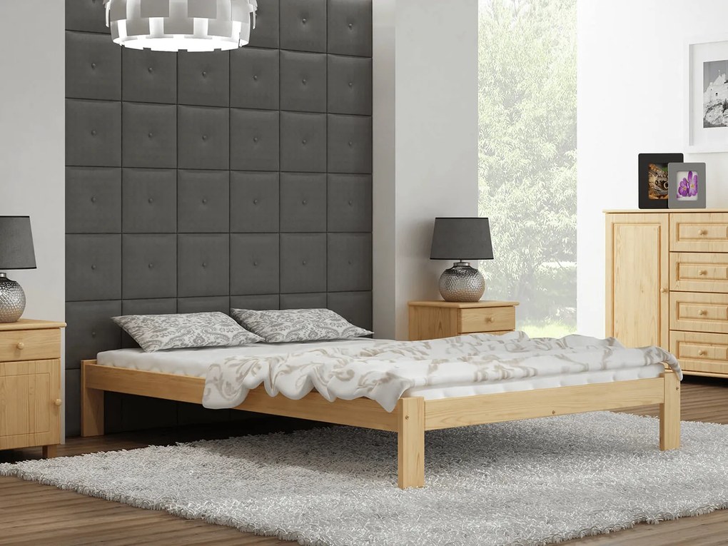Anzu VitBed fenyő ágy 140x200cm + Matrac Karatos 140x200cm