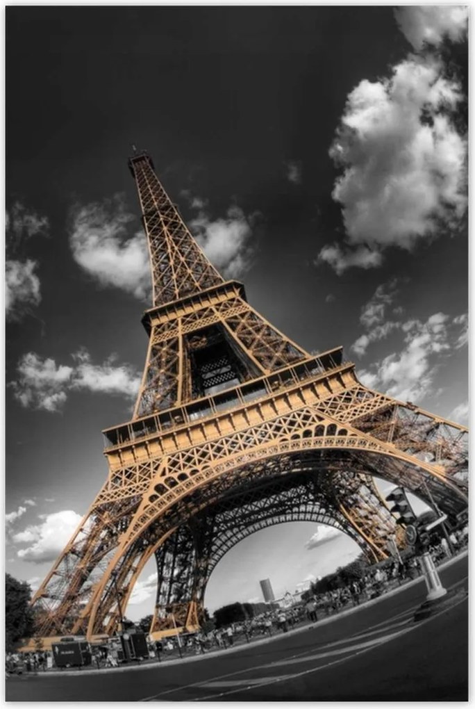 Poszterek 60x90 Eiffel-torony