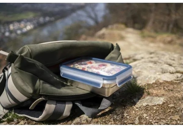 Tefal - Élelmiszer tartó 0,8 l MSEAL STEEL kék/rozsdamentes