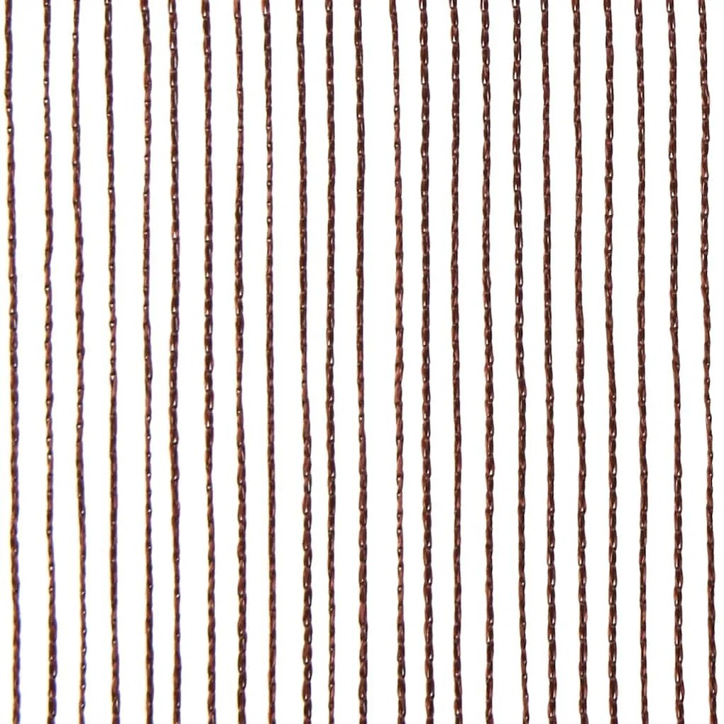 2 db barna zsinórfüggöny 100 x 250 cm