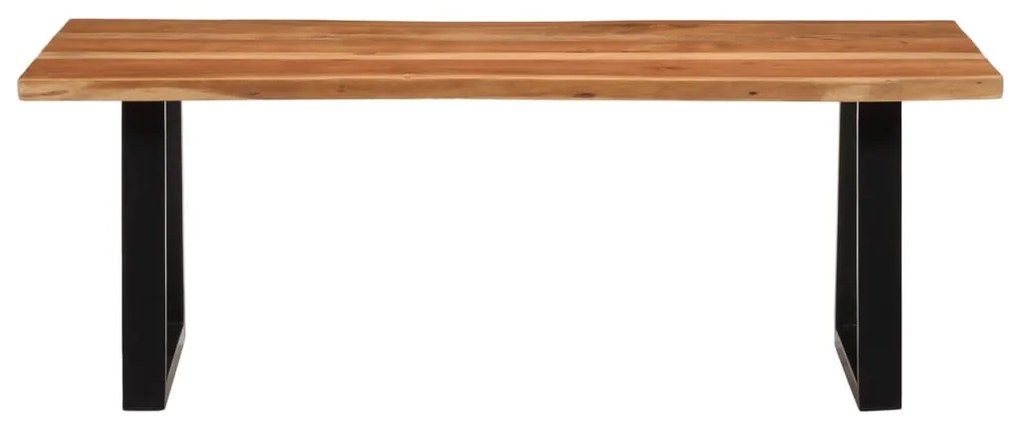 Tömör akácfa dohányzóasztal 110 x 55 x 40 cm