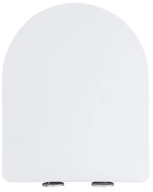 Gamma Magro, WC ülőke 438x361mm duroplasztból, lassan záródó, fehér, GMA-MAGRO