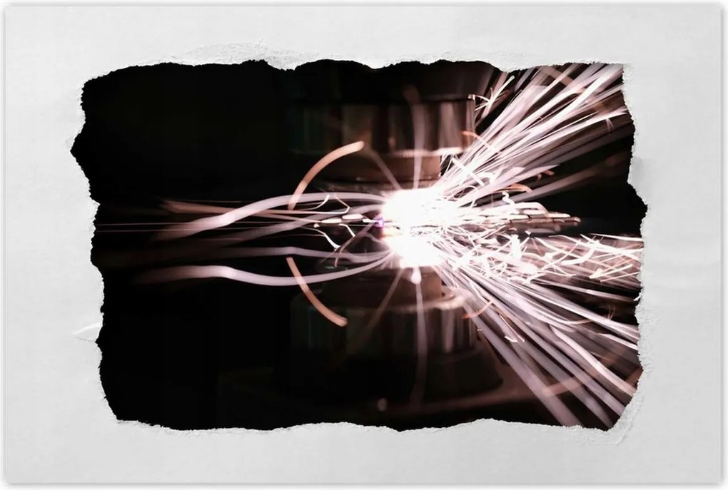 Plakátok 60x40 Fémből fényes szikrák